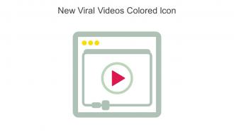 New Viral Videos Colored Icon In Powerpoint Pptx Png And Editable Eps Format