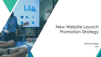 New Website Launch Promotion Strategy PPT Summary AT
