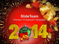 New year 2014 party theme powerpoint templates ppt backgrounds for slides 1113