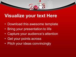 New year and christmas concept holidays powerpoint templates ppt themes and graphics