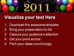 New year celebrations events powerpoint templates and powerpoint backgrounds 0511