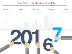 New Year City Breaks Template