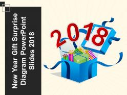 New year gift surprise diagram powerpoint slides 2018