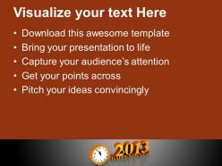 New year midnight design layout powerpoint templates ppt backgrounds for slides 0113