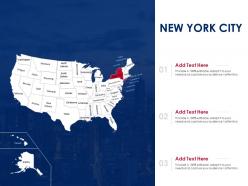 New york city map powerpoint presentation ppt template