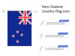 New zealand country flag icon