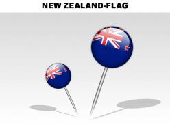 New zealand country powerpoint flags