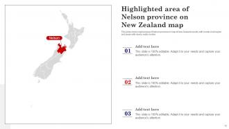 New Zealand Maps Powerpoint Ppt Template Bundles Customizable