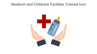 Newborn And Childcare Facilities Colored Icon In Powerpoint Pptx Png And Editable Eps Format