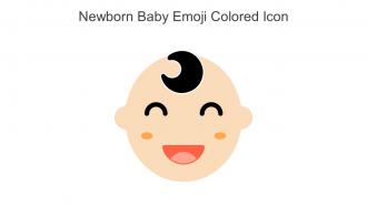 Newborn Baby Emoji Colored Icon In Powerpoint Pptx Png And Editable Eps Format