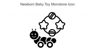 Newborn Baby Toy Monotone Icon In Powerpoint Pptx Png And Editable Eps Format