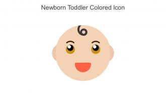 Newborn Toddler Colored Icon In Powerpoint Pptx Png And Editable Eps Format