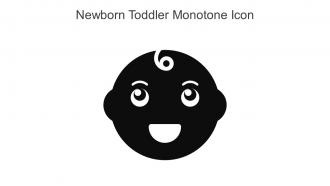 Newborn Toddler Monotone Icon In Powerpoint Pptx Png And Editable Eps Format