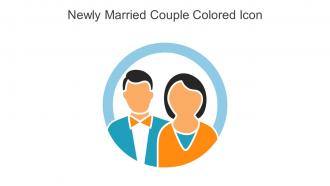 Newly Married Couple Colored Icon In Powerpoint Pptx Png And Editable Eps Format