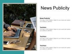 News publicity ppt powerpoint presentation gallery graphics example cpb