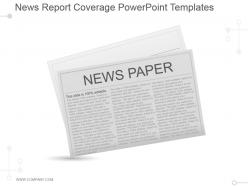 News report coverage powerpoint templates