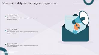 Newsletter Drip Marketing Campaign Icon
