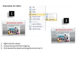 Newspaper layouts style 10 ppt 1