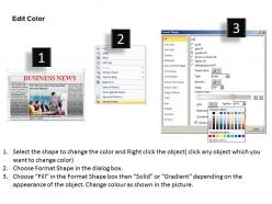 Newspaper layouts style 10 ppt 1