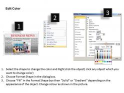 Newspaper layouts style 1 ppt 1