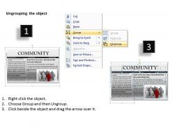 Newspaper layouts style 1 ppt 2