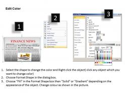 Newspaper layouts style 1 ppt 5
