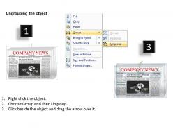 Newspaper layouts style 1 ppt 8