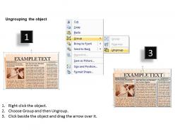 Newspaper layouts style 2 ppt 2