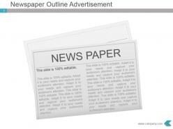 83736612 style variety 2 newspaper 1 piece powerpoint presentation diagram infographic slide