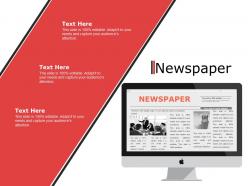 Newspaper ppt powerpoint presentation file example file