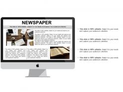 55490431 style variety 2 newspaper 4 piece powerpoint presentation diagram infographic slide