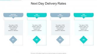 Next Day Delivery Rates In Powerpoint And Google Slides Cpb