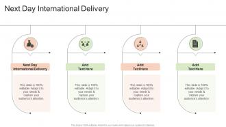Next Day International Delivery In Powerpoint And Google Slides Cpb