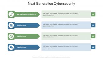 Next Generation Cybersecurity In Powerpoint And Google Slides Cpb