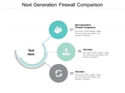 Next generation firewall comparison ppt powerpoint presentation professional sample cpb