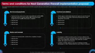 Next Generation Firewall Implementation Proposal Powerpoint Presentation Slides Aesthatic Unique