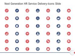 Next generation hr service delivery icons slide ppt powerpoint presentation infographic template