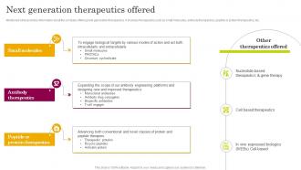 Next Generation Therapeutics Offered Astrazeneca Company Profile CP SS
