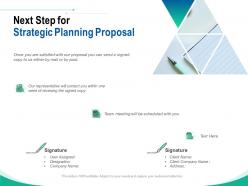 Next step for strategic planning proposal ppt powerpoint presentation graphics