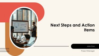 Next Steps And Action Items PPT Structure AT