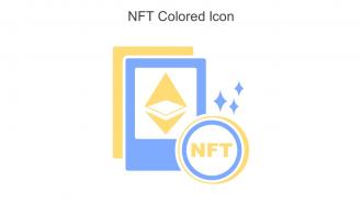 NFT Colored Icon In Powerpoint Pptx Png And Editable Eps Format