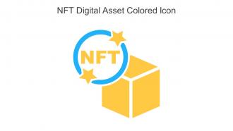 NFT Digital Asset Colored Icon In Powerpoint Pptx Png And Editable Eps Format