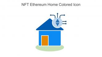 NFT Ethereum Home Colored Icon In Powerpoint Pptx Png And Editable Eps Format