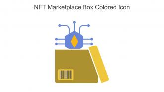 NFT Marketplace Box Colored Icon In Powerpoint Pptx Png And Editable Eps Format