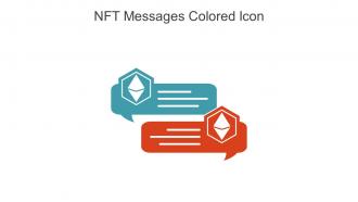 NFT Messages Colored Icon In Powerpoint Pptx Png And Editable Eps Format