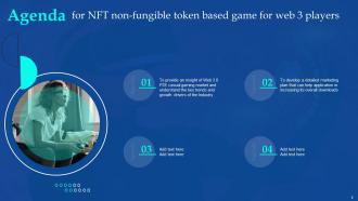 NFT Non Fungible Token Based Game For Web 3 Players Powerpoint Presentation Slides Compatible Best