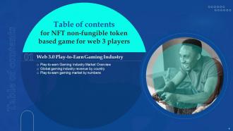 NFT Non Fungible Token Based Game For Web 3 Players Powerpoint Presentation Slides Designed Best