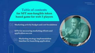 NFT Non Fungible Token Based Game For Web 3 Players Powerpoint Presentation Slides Image Good