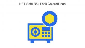 NFT Safe Box Lock Colored Icon In Powerpoint Pptx Png And Editable Eps Format