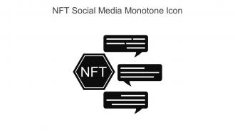 NFT Social Media Monotone Icon In Powerpoint Pptx Png And Editable Eps Format
